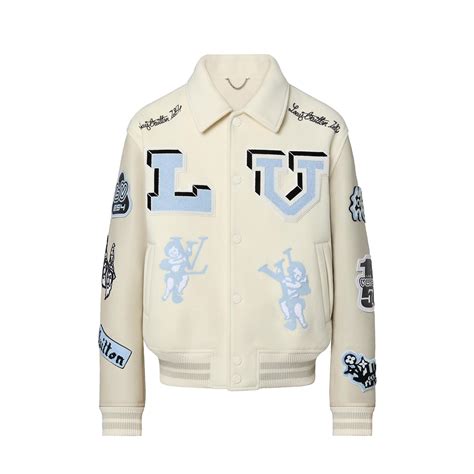 lv varsity jacket|louis vuitton varsity leather.